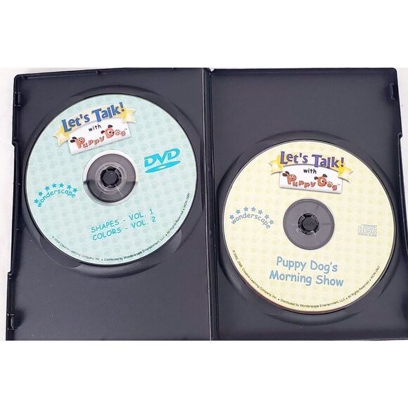 Let's talk to Puppy Dog Vol. 1 - All about Shapes, Colors [DVD] - Picture 2 of 3
